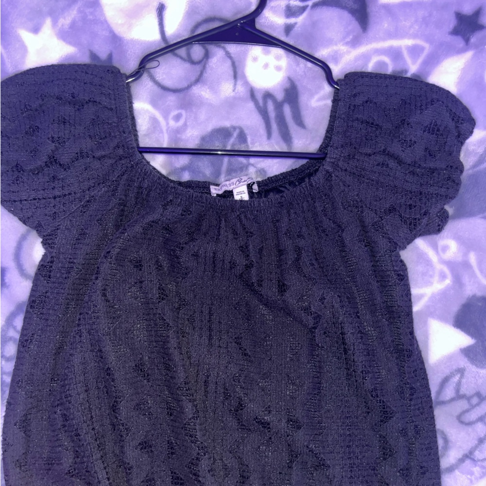 cute black wester shirt